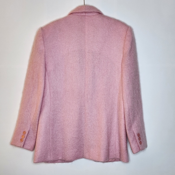 Appleseed's Jackets & Coats Vintage Pink Mohair Oversized Blazer